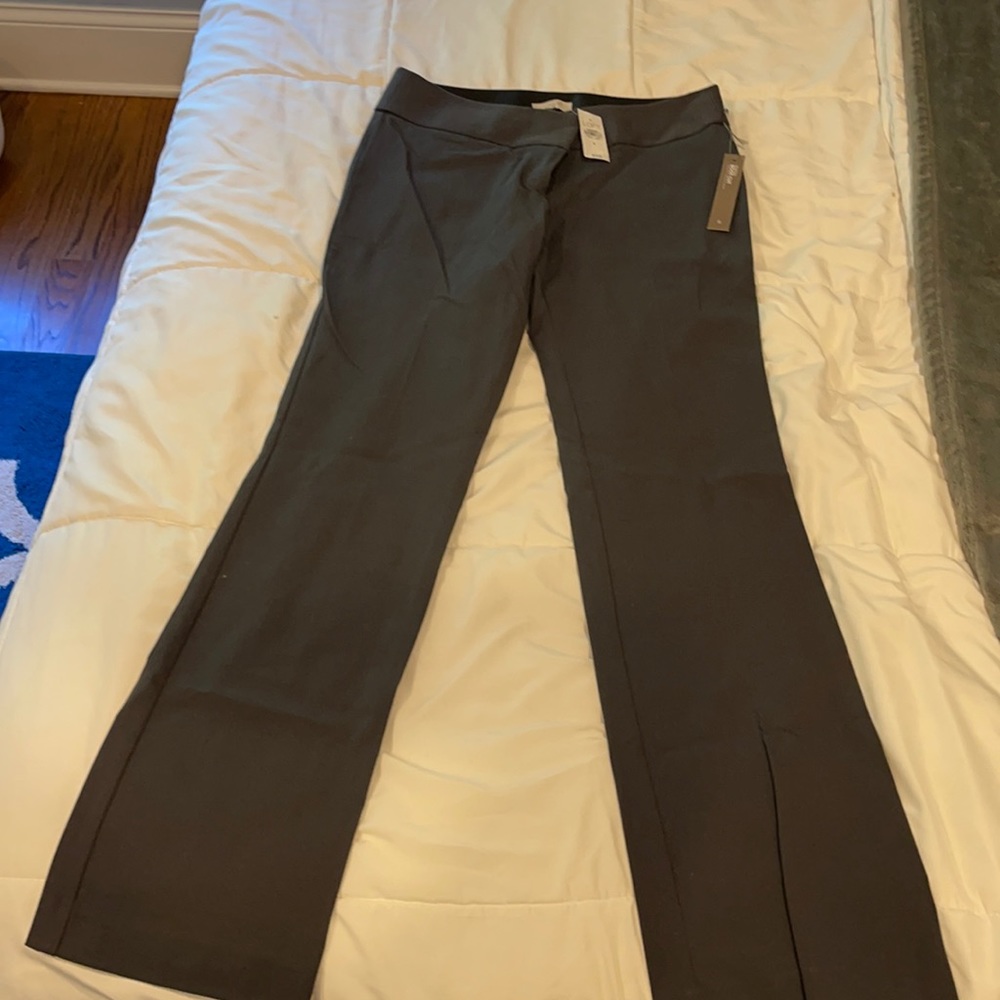 Ann Taylor Loft Marisa boot cut dark grey pants